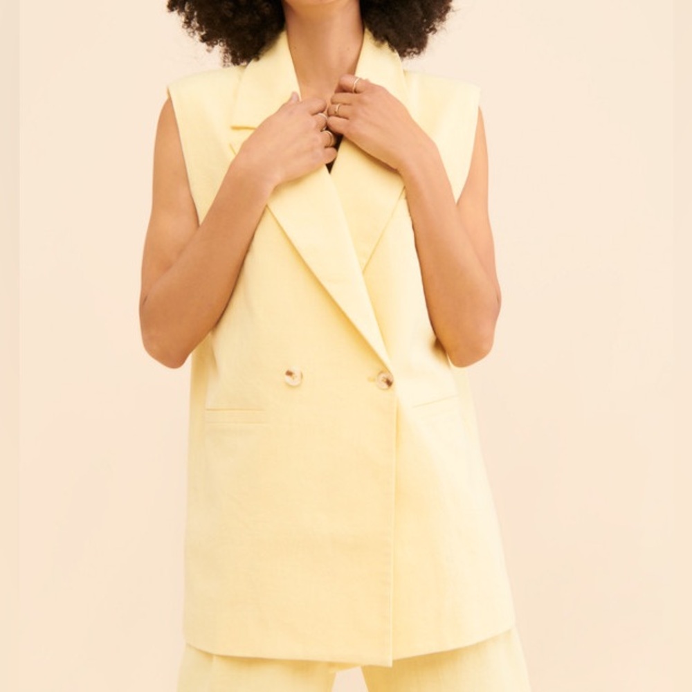 Williams Linen Vest